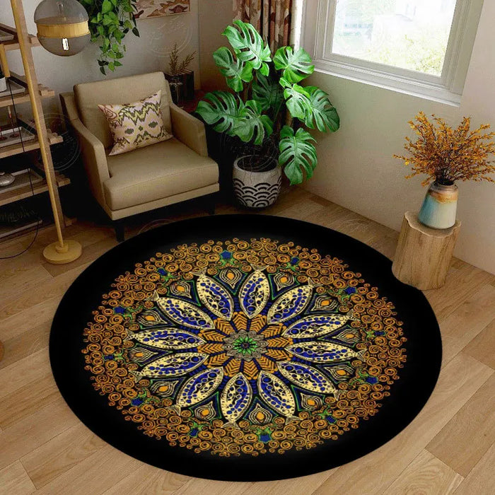 2024 Bedroom mat Doormat Rectangle Floral rug Living Room Classic Ocean Rugs Kids Kitchen Stairs Carpet Anti-ski