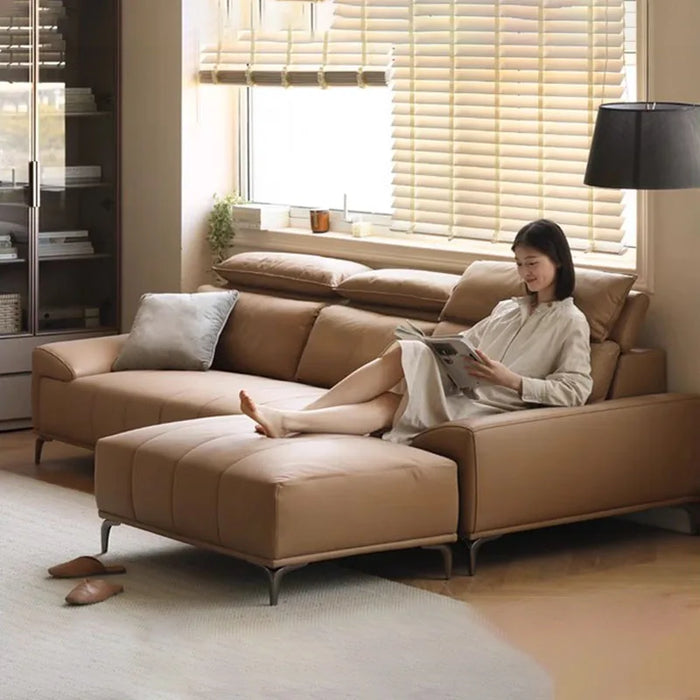 Ergonomic Reclining Luxury Sofa Salon Bedroom Curve Library Couch Minimalist Designer Cama Multifuncional Living Room Furniture