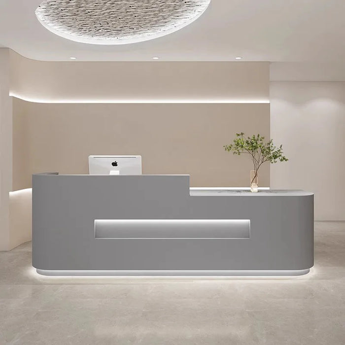 Church Pulpit Front Reception Desk Podium Lectern Bar Modern Office Cash Counter Desk Restaurant Tables Bureau Furniture