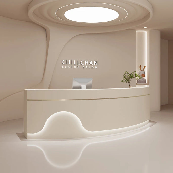 Store Salon Reception Desk Counter Restaurant Luxury Spa Barbershop Checkout Reception Desk Supermarket Escritorio Bar Furniture