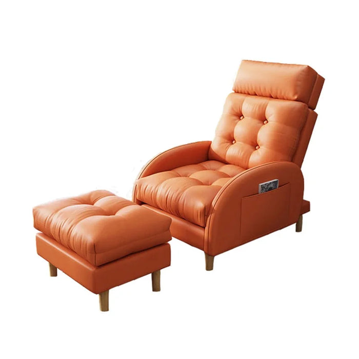 Single Break Living Room Sofas Lazy Back Adjustable Recliner Sofa Nordic Luxury Chair Divani Da Soggiorno Home Furniture WK50SF