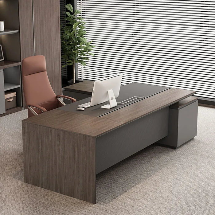 Modern Study Office Desks Desktops Executive Computer L Shaped Corner Reception Monitor Table Scrivania Gaming Desk Supplies