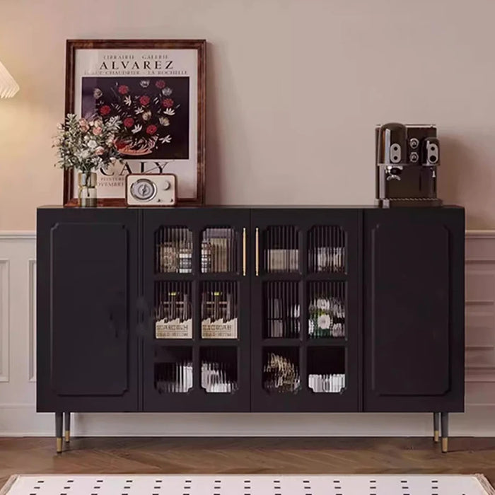 Storage Free Shipping Doors Sideboard Large Vanity Display Modern Cabinet Space Saving Showcase Vitrina Living Room Furniture
