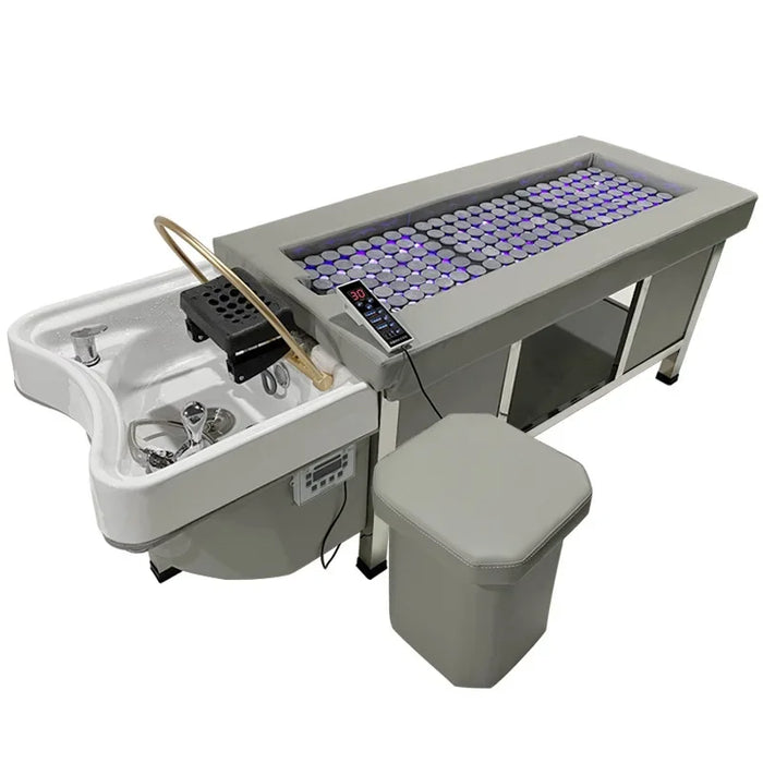 Luxury Shampoo Chair Hair Salon Fashion Hair Washing Chair Sink Minimalistic Therapy Silla Peluqueria Salon Furniture MQ50XF