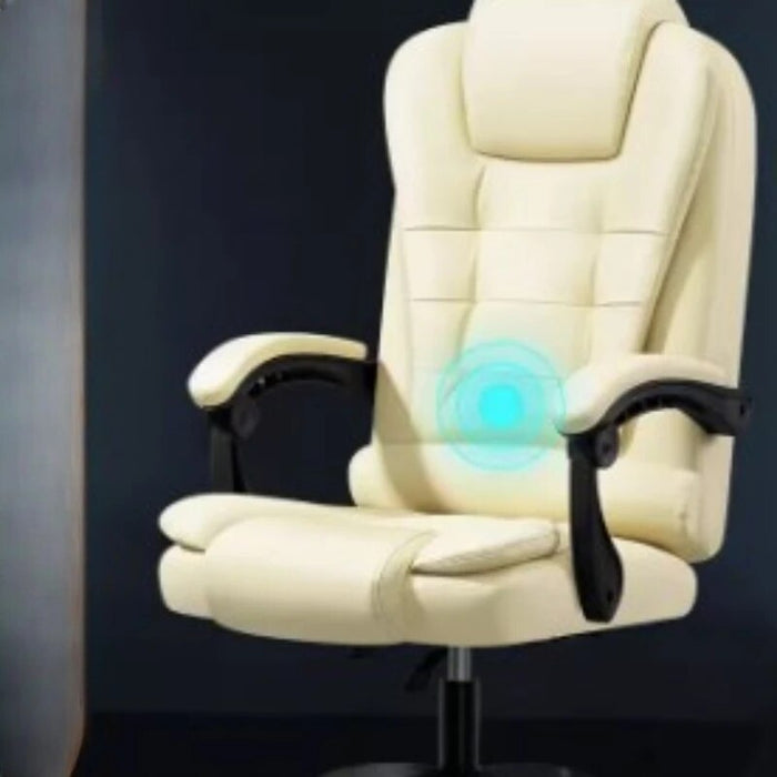 Tall Comfortable Black Office Chair Recliner Luxury Leather High Modern Office Chair Gaming Room Silla De Oficina Furniture