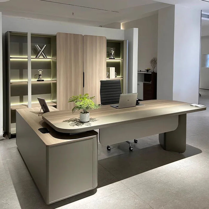 Supplies Writing Office Desk Modern Organizers Standing L Shaped Computer Desks Storage Executive Mesa De Escritorio Furniture