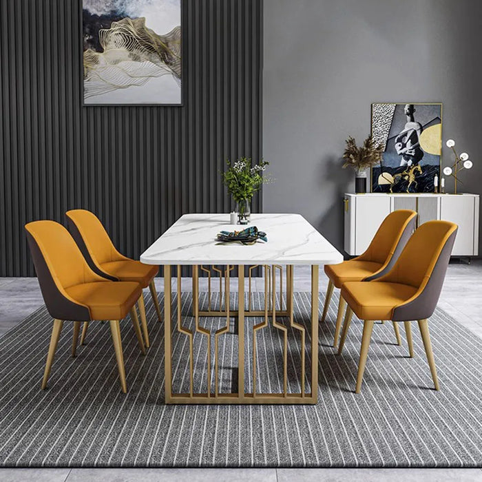 Modern Elegant Dining Table Complete Kitchen Balcony Dining Tables Luxury Juegos De Comedor Multifunctional Furniture GY50CZ