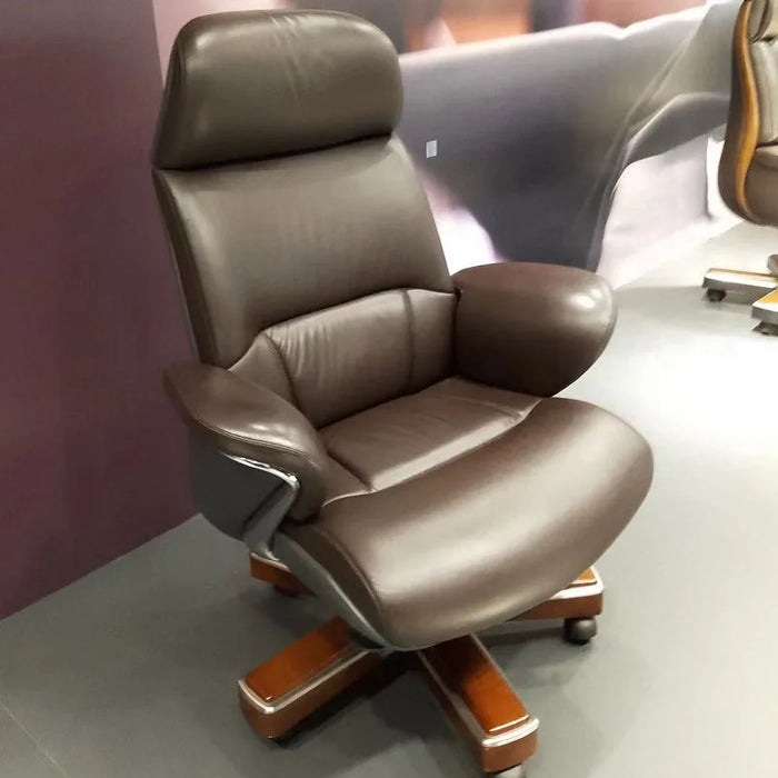 Massage Office Chair Lounge Zero Gravity Reception Wheels Executive Leather Office Chair Gaming Silla Giratoria Luxury Furniture