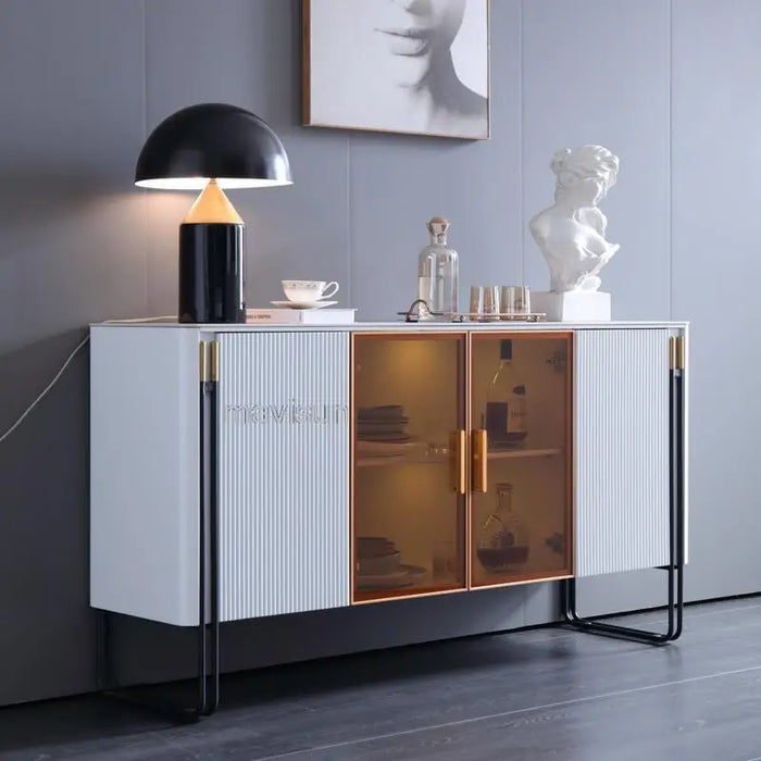Dining Room Sideboard Table Light Luxury Home Restaurant Furniture Storage Cupboard Modern Minimalist Entrance Hall Wine Cabinet