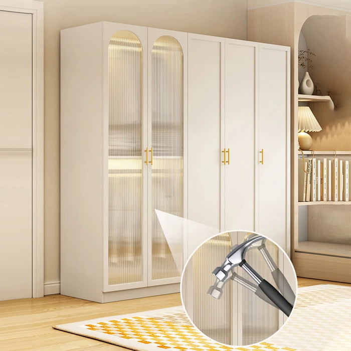 Clothes Organizer Wardrobe Dressers Chest Drawers Room Garment Wardrobe Cabinet Clothes Szafa Na Ubrania Furniture Bedroom SQC