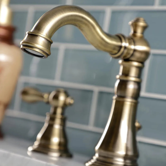 American Classic Widespread Lavatory Faucet Wash Hands 5-5/16" Spout Reach Bathroom Sink Kitchen Faucets Hand Wash Toilets Table