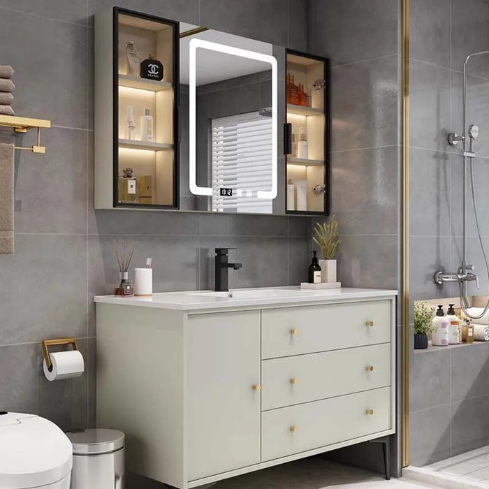 Vintage Medicine Bathroom Cabinets Washbasin Under Sink Bathroom Cabinets Vanity Pantry Badezimmerschränke Postmodern Furniture