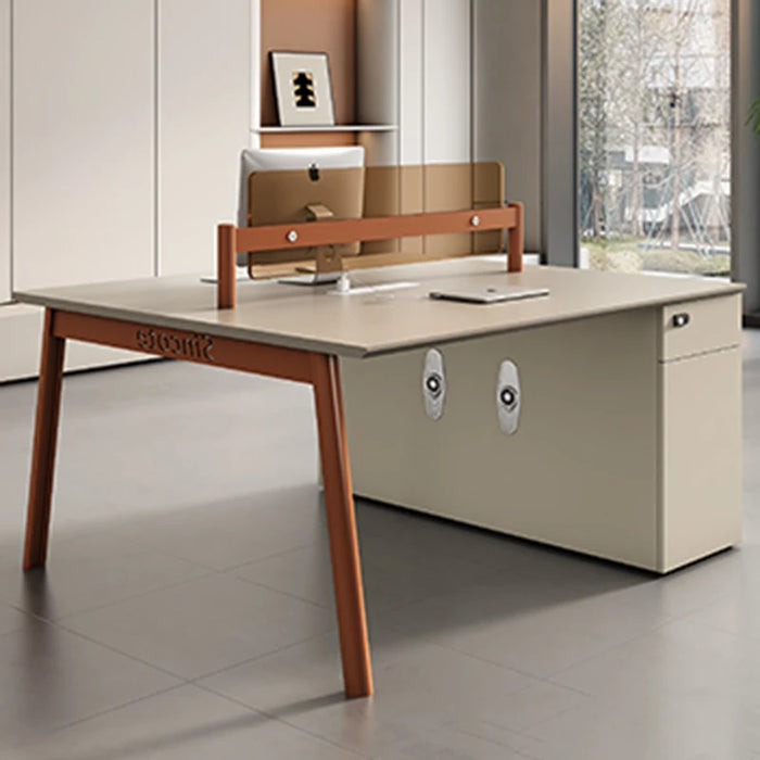 Set Professional Office Desk Studio Drawers Elegant Executive Wooden Arts Ideas Desk Tables Work Mesa De Computador Furniture