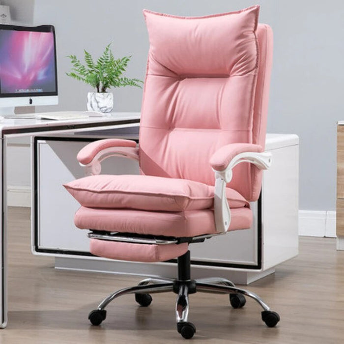 Rotating Computer Chair Net Red Live Chair Girls Lift Gaming Chair Pink Office Chair Comfortable Backrest Gaming Home Furniture