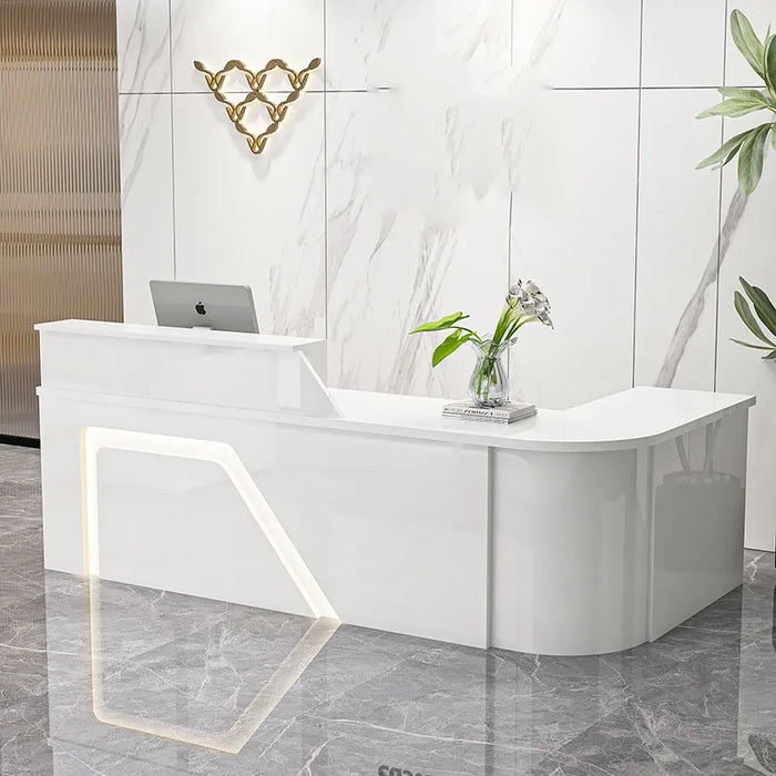 Bar Church Pulpit Reception Desk Office White Mobile Pulpitos Hair Salon Counter Register Podium Stand Kassentisch Furniture