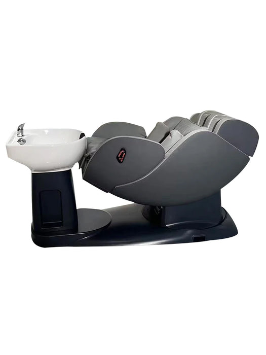 Smart high-end massage flush bed Multi-functional rotating shampoo bed Beauty shop hair salon electric hair chair