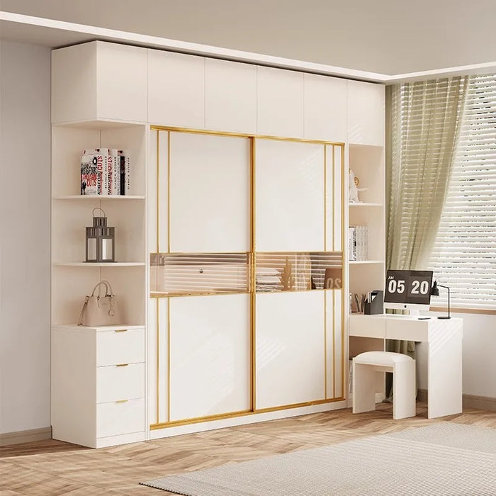 Display Wardrobes Garment Room Divider Wooden Hangers Living Room Cabinets Standing Guarda Roupa Portatil Home Decoration