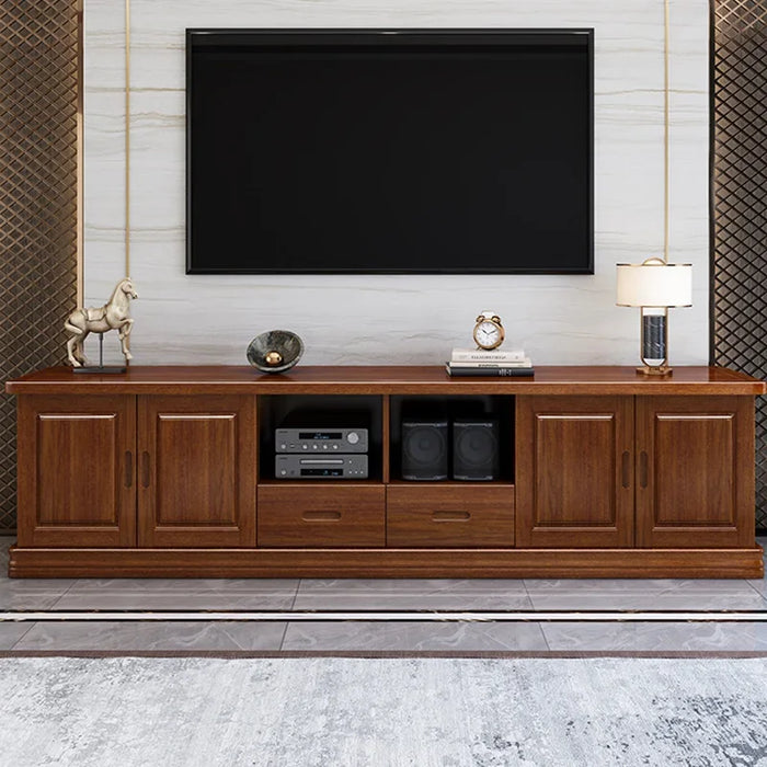 Modern TV Consoles Cabinet Foot Porta Wooden Floor Nordic TV Stand Living Room Moveis Para Casa Living Room Furniture MQ50DS