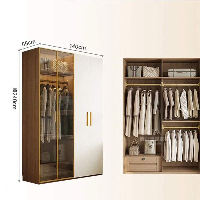 Armables Wardrobes Modular Cupboard Clothes Storage Cabinet Organizer Drawers Bedroom Armoire De Rangement Modern Furniture