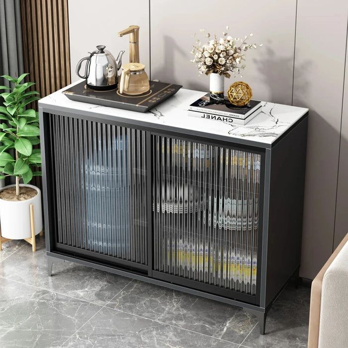Coffee Small Home Sideboard Display Modern Storage Cute Wood Sideboard Cupboard Nordic Mesa De Cabeceira Home Furniture RR50DF