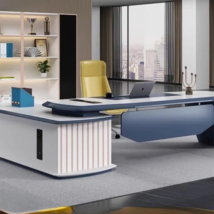 Standing Vanity Office Desks Meeting Student Desktop Reception Office Desks Appoint Scrivania Salvaspazio Salon Furniture