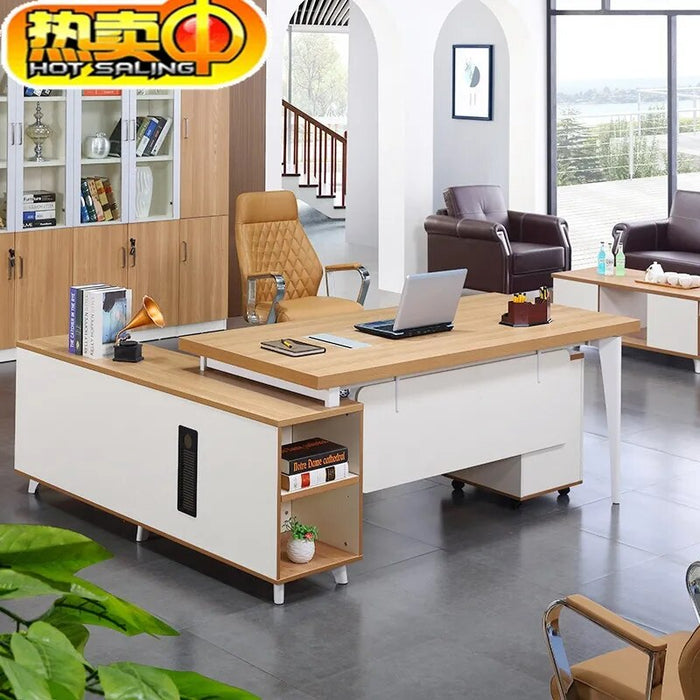 Office furniture boss desk president desk simple modern Taipan desk manager desk supervisor desk chair single person