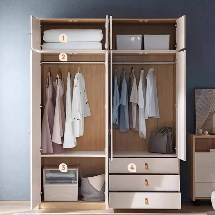 Bedroom Storage Wardrobe Mobile Portable Organizer Storage Cabinet Space Saving Muebles Para El Hogar Kids Bedroom Furniture DWH