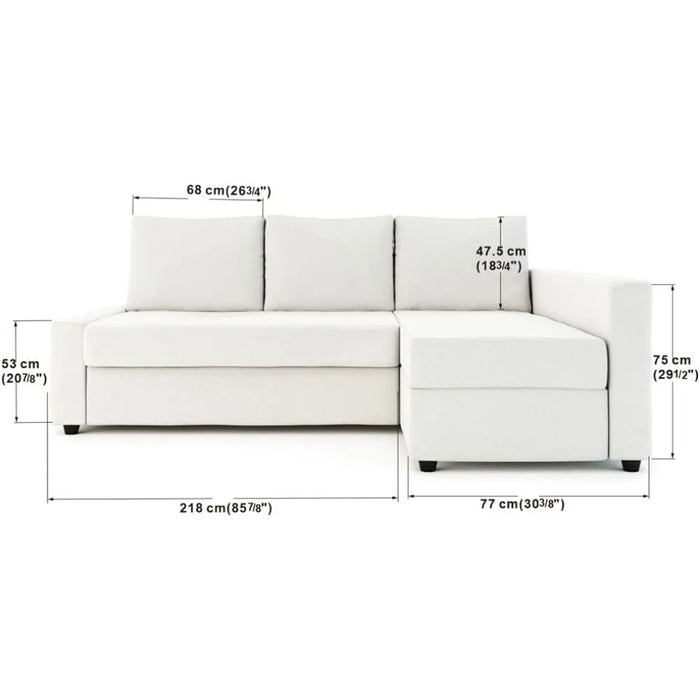 Sofa, equipped with recliner corner cover, sofa cover, L-shaped corner sofa for home living room