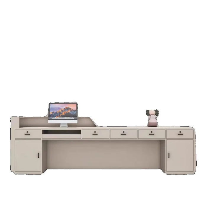 Modern Gym Reception Desk Barbershop Advisory Conference Reception Desk Commercial Display Shelf Recepcion Mostrador Furniture