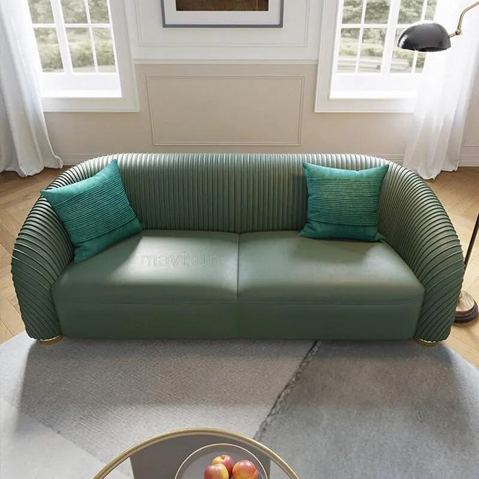 Relaxing Asiento Muebles Comfortable Sofa Bed For Large Family Villa All The Living Room Big Sofa Set With Real Genuine Leather
