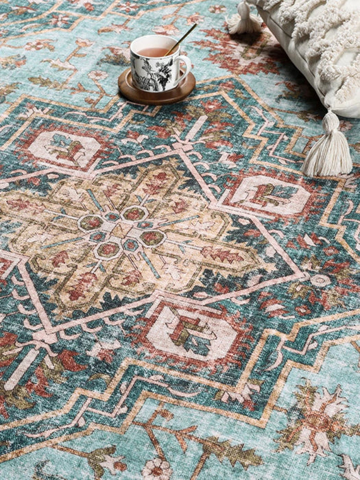 Bohemian Art Carpet Comfortable Soft Bedroom Rug Large Area Living Room Decorative Carpets Retro Persian Rugs Balcony Carpet 양탄자