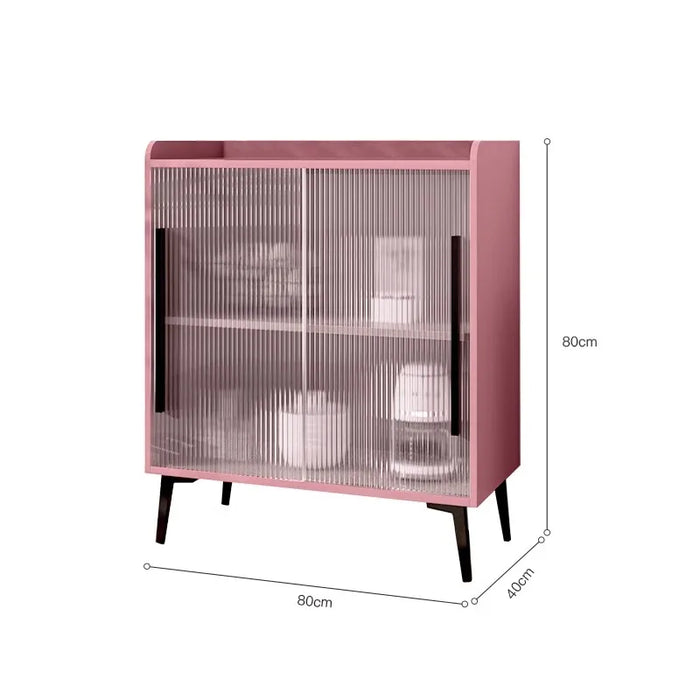 Storage Kitchen Cabinet Cupboard Sideboard Accent Nordic Display Cabinet Design Modern Mueble De Cocina Home Furniture CY50KC