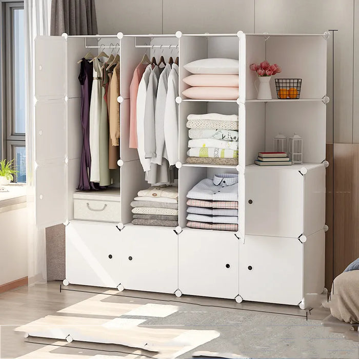 Open Storage Closet Wardrobe Dressers Salon Kids Partitions Shoe Rack Bedroom Home Wardrobe Closet Roupeiros Hotel Furniture