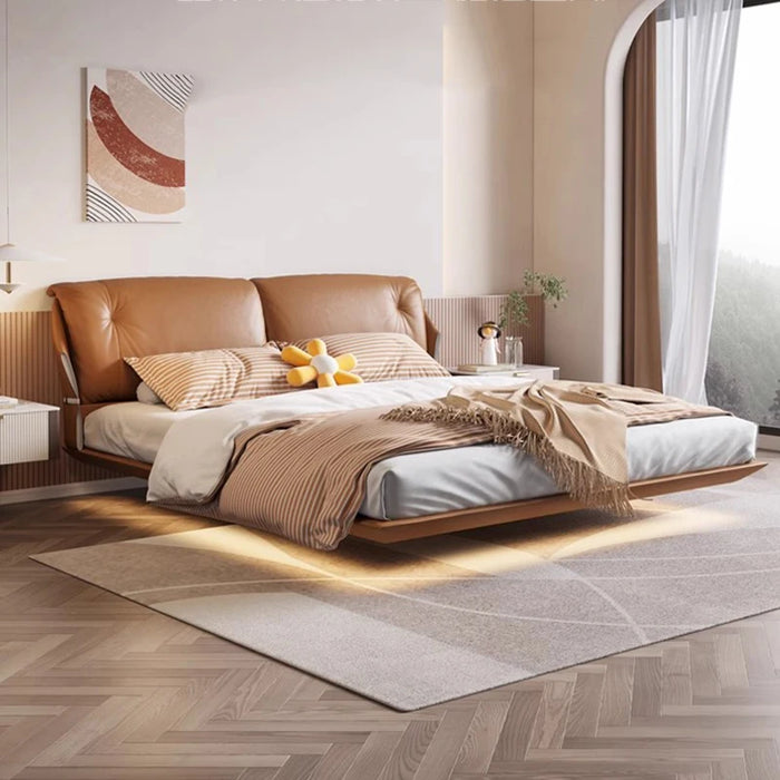 Adjustable Wooden Beds Modern Luxury Kawaii Children Multifunctional Double Bed Safe Adults Camas De Casal Theater Furnitures