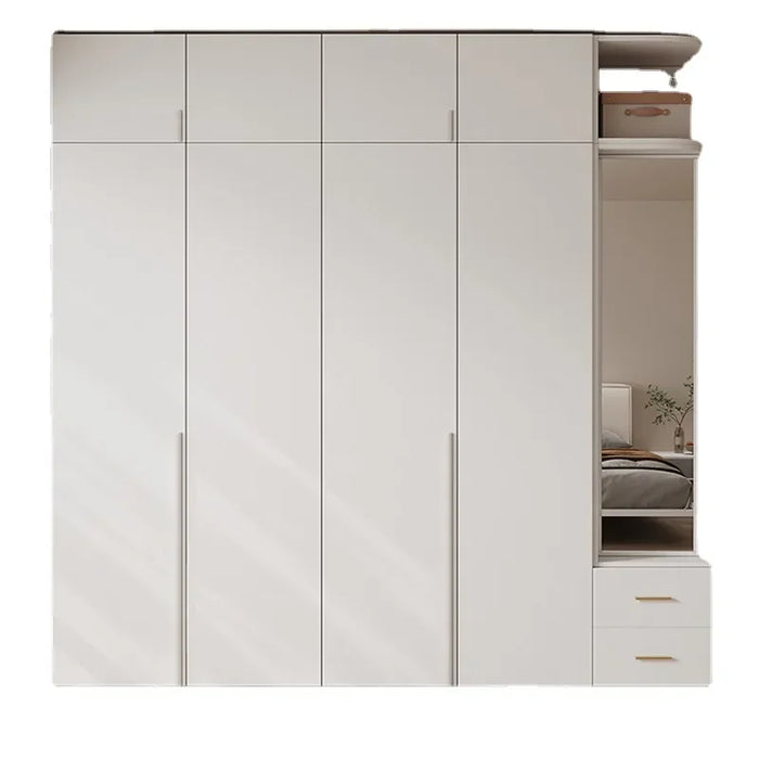 Cabinets Shelf Wardrobe Rack Storage Clothes Holder Mirrors Wardrobe Drawers Luxury Shelf Divider Armario De Ropa Home Furniture
