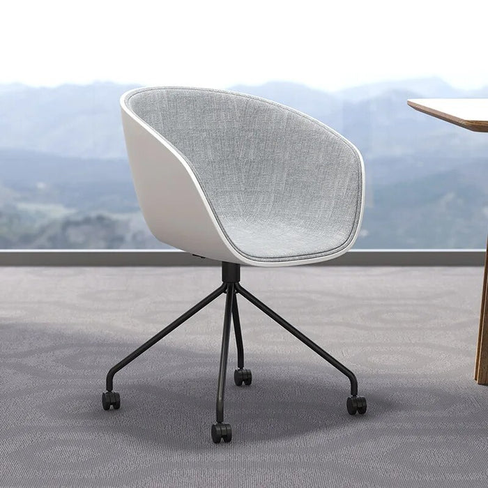 Modern Design Plastic and Metal Swivel Office Chair Computer Chair Study Chairs Fashion Design Loft Popular Wheel Chair Seat
