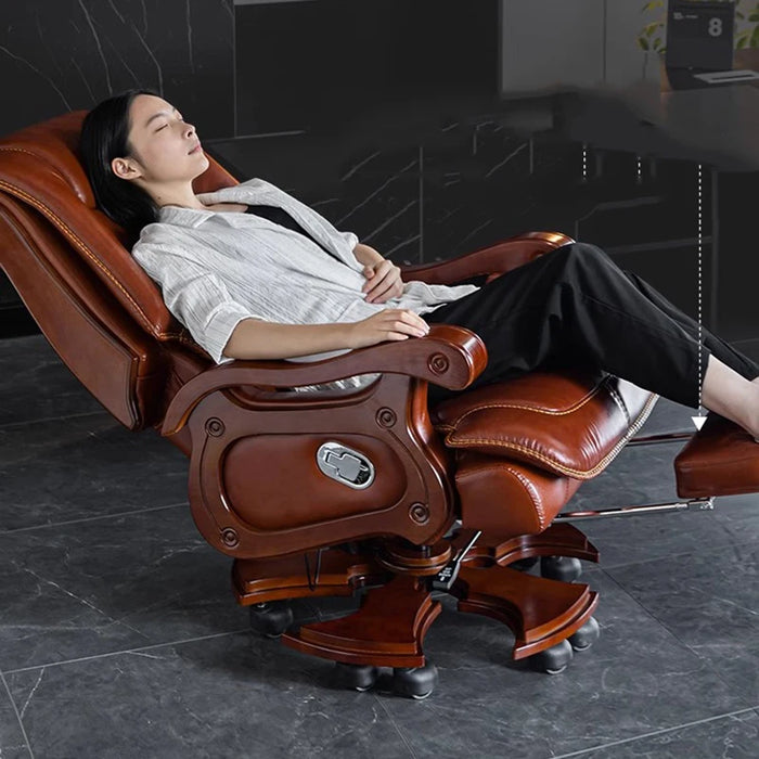 Computer Office Chair Desk Recliner Accent Pedicure Ergonomic Office Chair Vanity Leather Relax Silla De Oficina Furniture