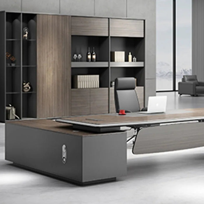 Storage Studio Office Desk Drafting Drawers Organizer Wooden Luxury Office Desk Standing Mesa Escritorio Office Furniture
