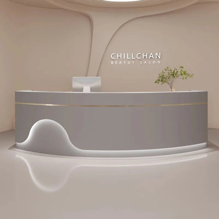 Store Salon Reception Desk Counter Restaurant Luxury Spa Barbershop Checkout Reception Desk Supermarket Escritorio Bar Furniture
