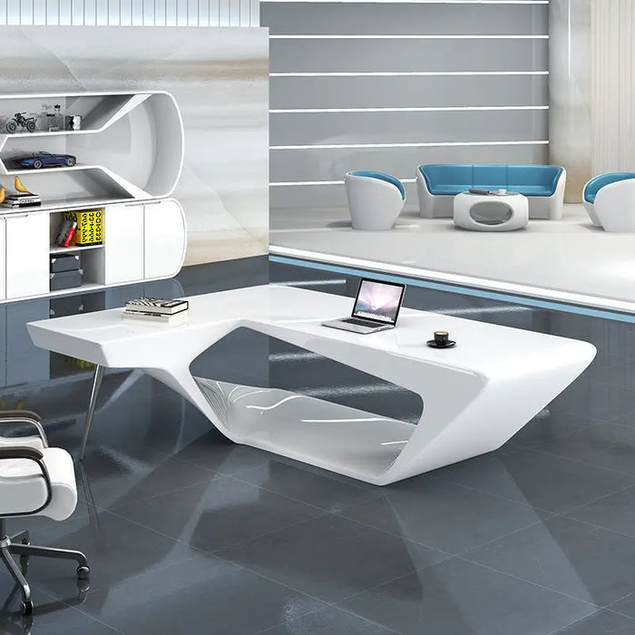 Technology sense desk simple fashion modern high-end desk paint executive desk furniture