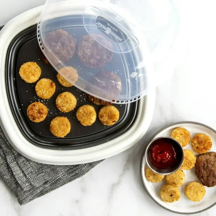 Crisper Plate Home Appliance - Rapid Heating 10.1-Inch Crisper Plate