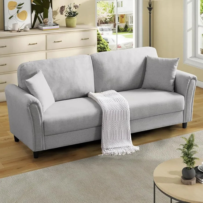 Living Room Sofas Folding Sofa Bed Puffs Furniture Home Fabric Comfort Home Furniture,grey