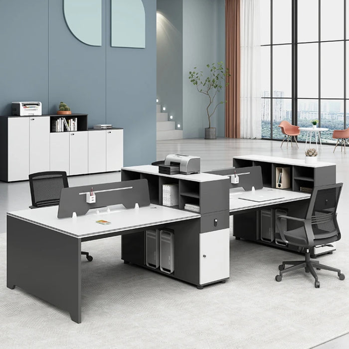 Reception Single Work Desk Simplicity Staff Makeup Study Work Desk Executive Computer Scrivania Angolare Work Furniture HD50WD