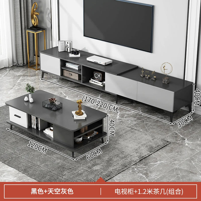 Dresser Rack TV Stands Nordic Drawers Storage Floating TV Stands Cabinet Shelves Mobili Per La Casa Living Room Furniture WJ20XP