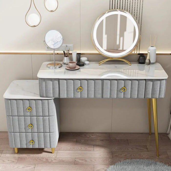 Organizer Chair Dressing Table Makeup Drawer Led Woman Dressing Table Nordic Makeup Mirror Coiffeuses De Chambre Home Furniture