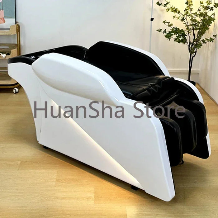 Treatment Salon Chair Hair Washing Spa Massage Professional Shampoo Chair Sink Stylist Lavacabezas Luxury Furniture LJ50SC