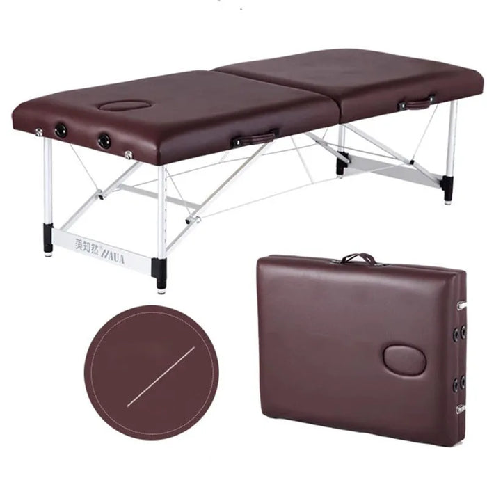 Folding Massage Spa Bed Lash Mattresses Bench Facial Pedicure Beauty Bed Tattoo Portable Cama Masaje Salon Furniture LJ50MB