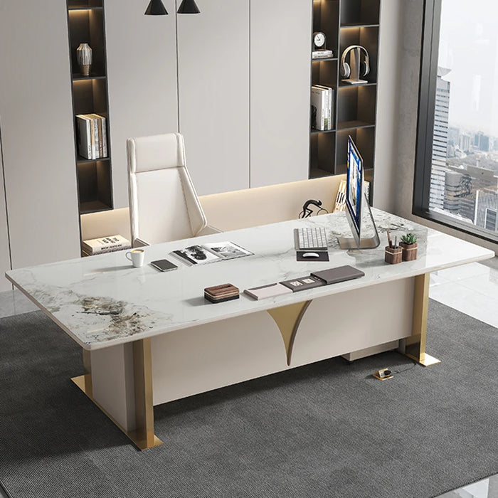 Study Gaming Computer Desks Executive Table Pc Writing Standing Desk Writing Drawers Escritorios De Oficina Office Supplies