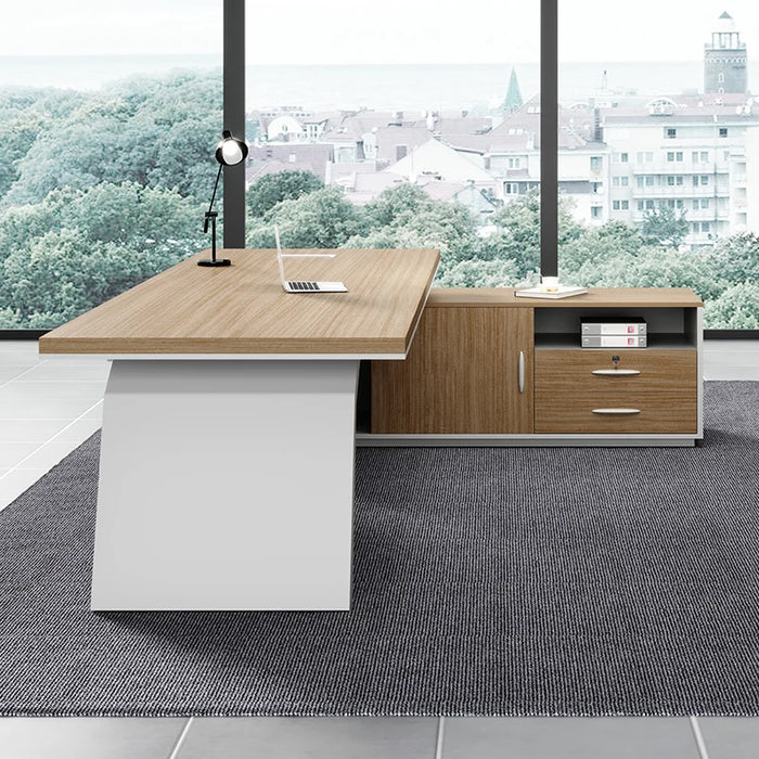 Vanity Conference Office Desk Student Writing Desktop Reception Office Desk Storage Scrivania Cameretta Modern Furniture