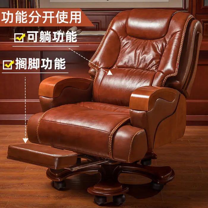 Study Recliner Office Chair Massage Swivel Living Room Luxury Ergonomic Chair Mobile Comfortable Sillas De Oficina Furniture